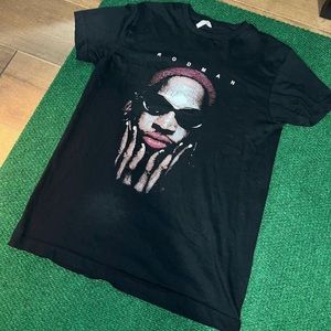 dennis rodman graphic tee